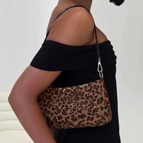 Princess Polly Leopard shoulder bag - Picture 1 of 4